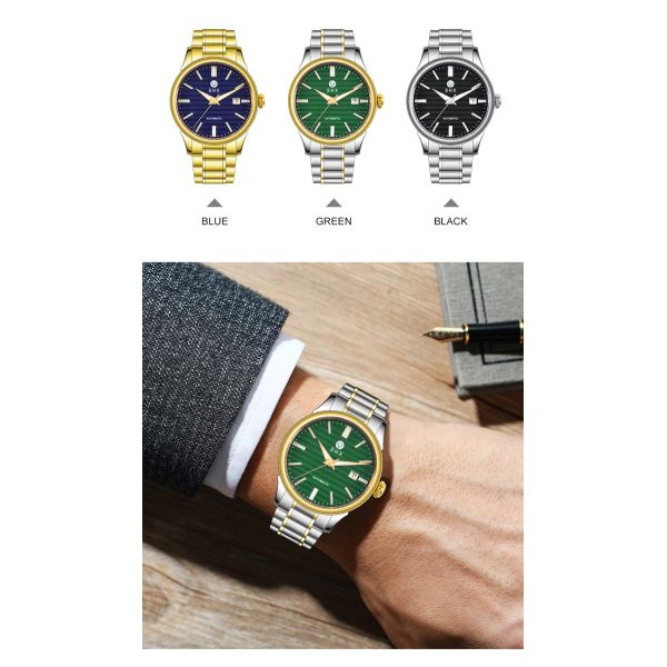Men's Automatic Mechanical Watch – Water Resistant 3ATM