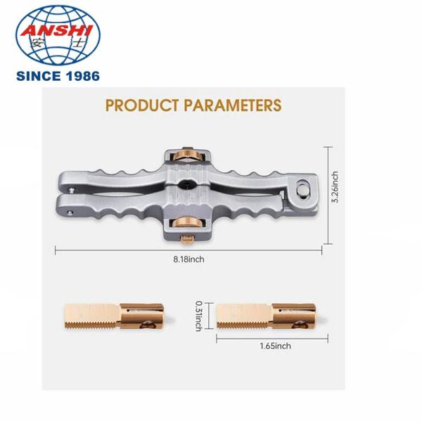 Adjustable Cutting Mid Span Cable Stripper For Depth 2/5" To 1"(10-25mm) Diameter