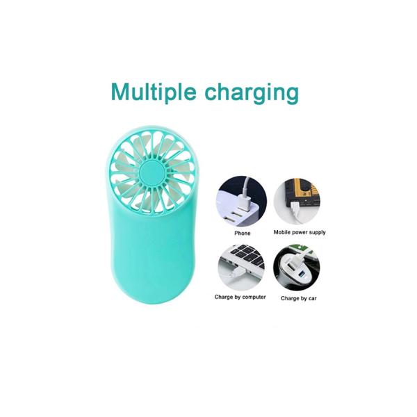 900mAh Rechargeable Portable Handy USB Charging Mini Fan
