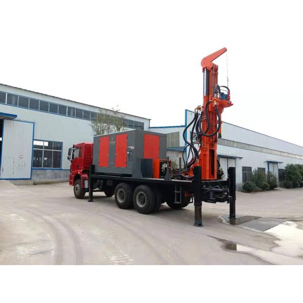 Truck Mounted Water Well Drilling Rig Multi Function Full Hydraulic Drilling Rig