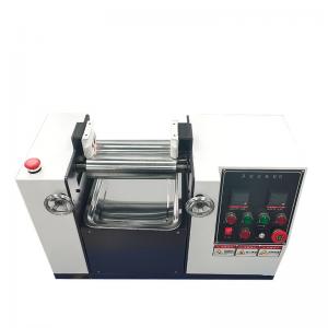 China Laboratory Rubber Mixing Machine 380V 50HZ Open Type Two Roll Mill Equipment on sale