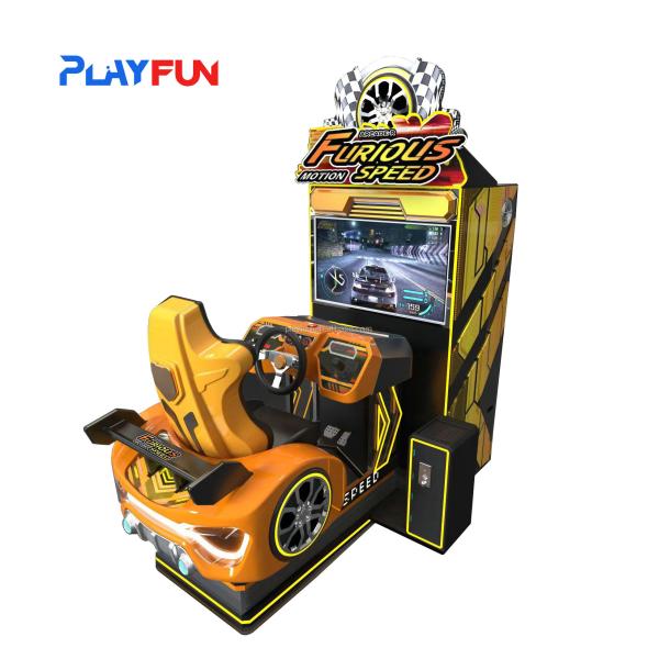 Hot Racing Game Full Motion Car Race Simulator Video Game Machine for Sales