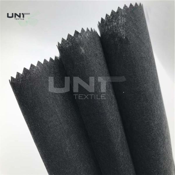 Polyester Viscose Cut Away Embroidery Interlining Black Nonwoven Interlining