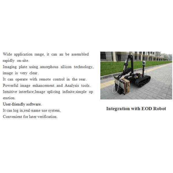 Laptop Computer Portable X Ray Inspection System 154 μM Pixel Pitch 16 Bits Gray Scale