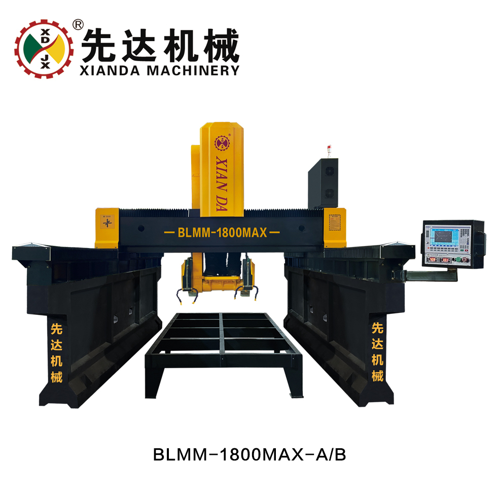 Technical diagram of CNC diamond wire saw machine components and structure