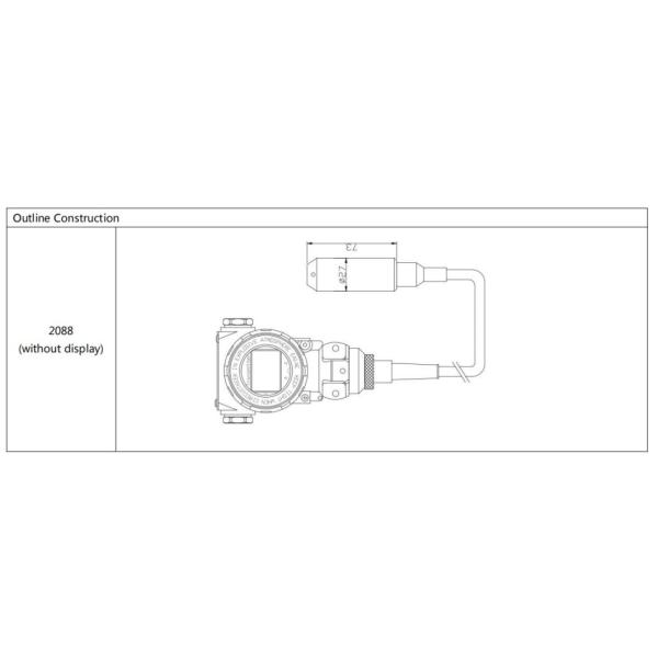 IP68 Water Level Sensor 4-20mA Liquid Level Sensor Customized BH93420-II