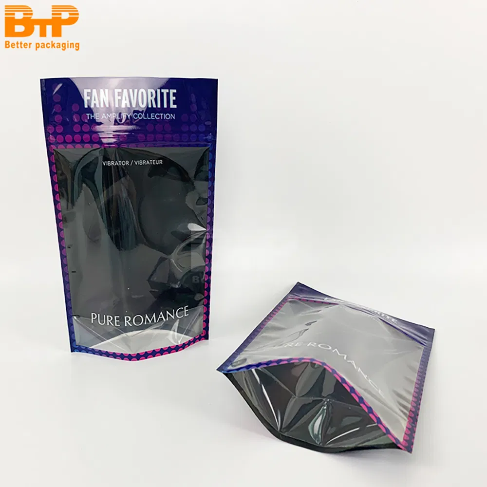 Custom mylar packaging with matte finish