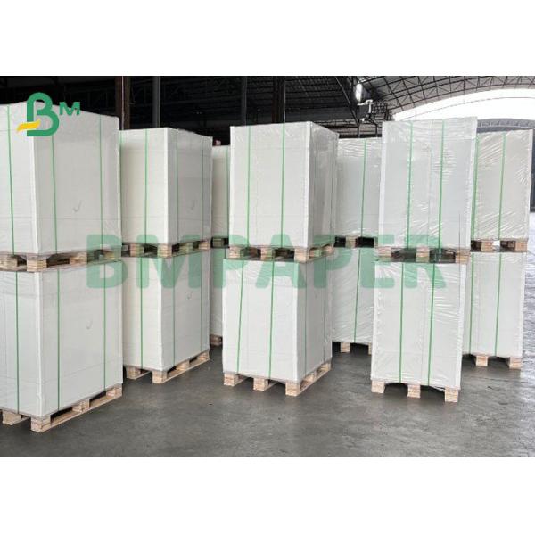  Coated Single Side Folding Box Board 15PT 16PT Bleached SBS Cardboard Sheets