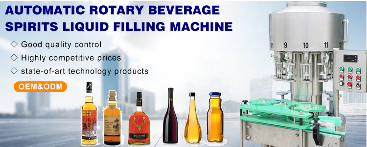 2000 BPH Automatic Digital Rotary Vacuum Liquid Filling Machine PLC-controlled Glass Bottle Juice Fruit Vinegar Filling Line