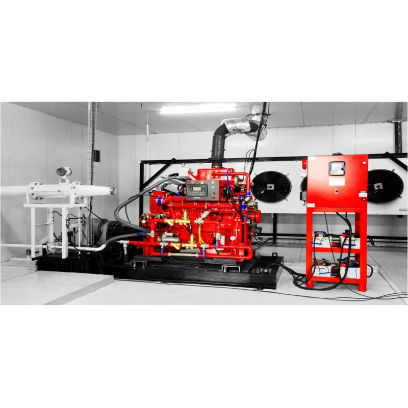 Water Cooled 227KW 305HP Fire Pump Diesel Engine 2100RPM