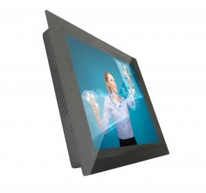 Quality 17 Inch Industrial Panel Mount Monitor Pcap Touch Flat Screen Long Life Cycle for sale