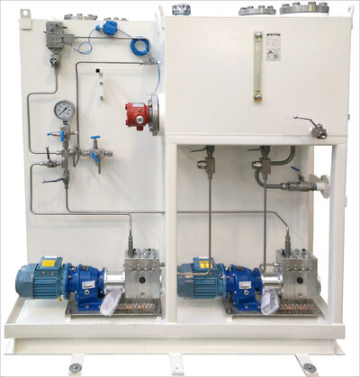 ISO14001 Circulating Lubrication System 0.4 Mpa 100L/Min For Oil And Gas Industry