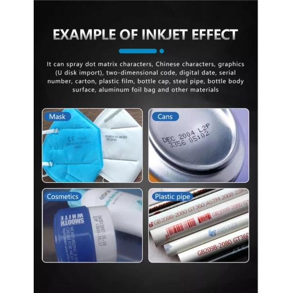 Continuous Expiry Date TIJ Printing Machine The Ultimate Solution for Flatbed Coding