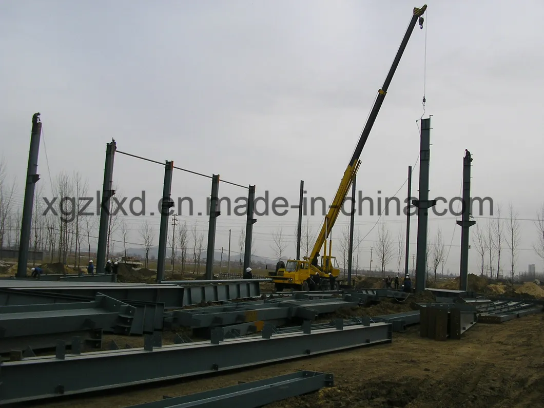 Prefabricated Light Steel Structure Construction Warehouse Fabrication