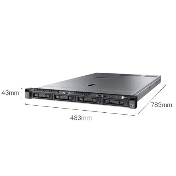 Intel Xeon Processor Equipped Thinksystem Sr570 1U Rack Server for Stock Availability