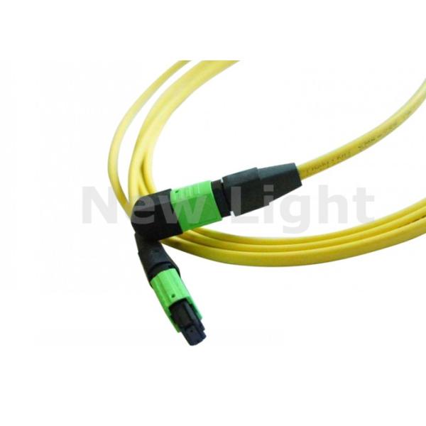 Single Mode 12 Core MPO MTP Cable with APC Polish CE Approved MTP Trunk Cable