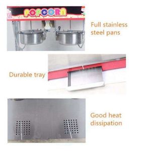 Hot Sales Commercial Beverage Snack Shops Efficient Desktop Popcorn Machine