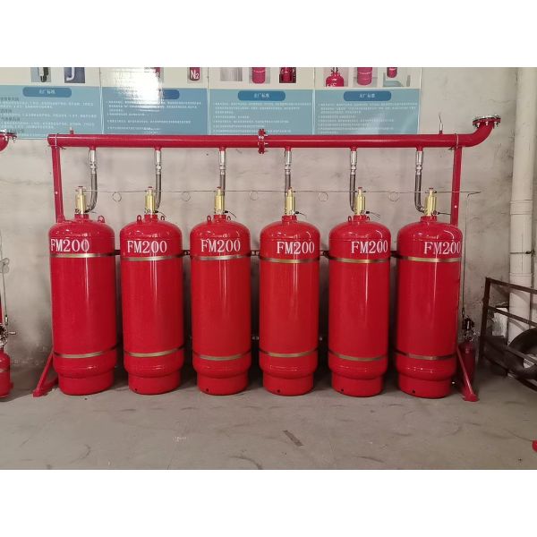 Pre-Assembled FM200 Fire Suppression System with 4.2 Mpa Storage Pressure and 0℃ To +50℃ Temperature Range