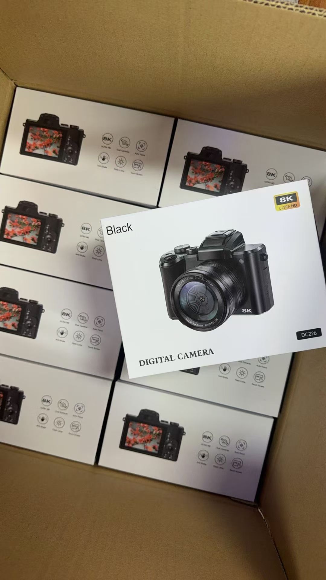 DLC DC226 Unbeatable Value Digital Camera with Dual Image Professional Sensor Support WIFI Transfer16X Digital Zoom Photography
