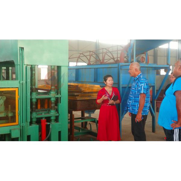 Cement Hollow Block Making Machine 11KW Fully Automatic Convenient Operation