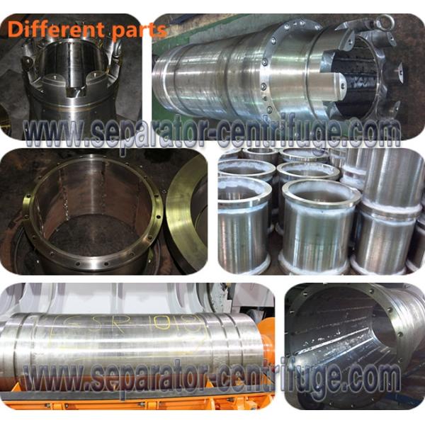 Centrifugal Continuous Oil Extraction Machine Decanter Centrifuges