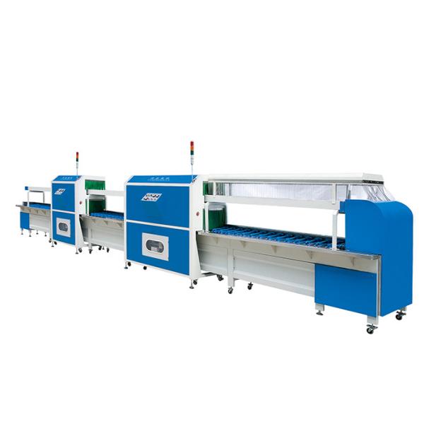 Customzed Double Layer Shoe Production Line Automatic Shoe Assembly Line With Infrared Oven