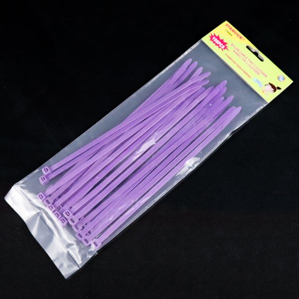 Self Locking Nylon Cable Tie White Plastic Cables Tie Cable