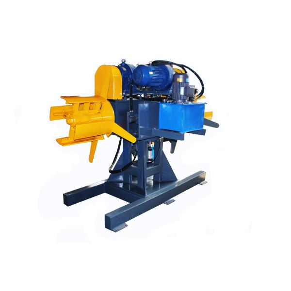 Auto Line Electric Double Head Decoiler 360 Degree Rotation