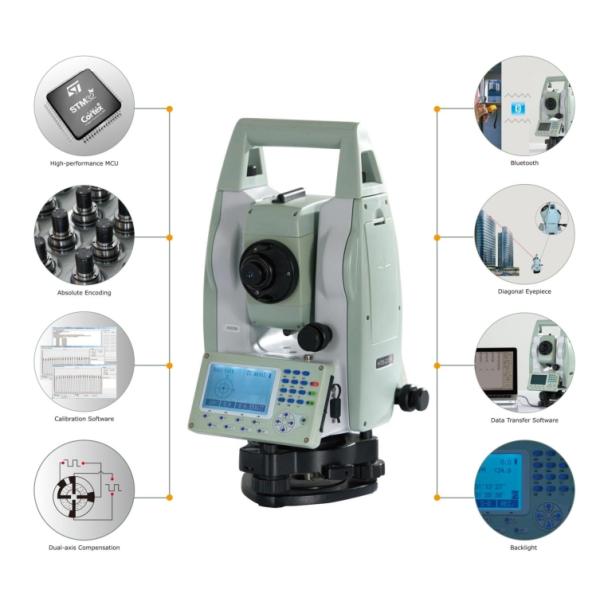 High Accuracy Efficiency Stable Performance Total Station