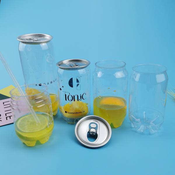 Transparent 650ml 22oz Plastic Juice Bottle For Water