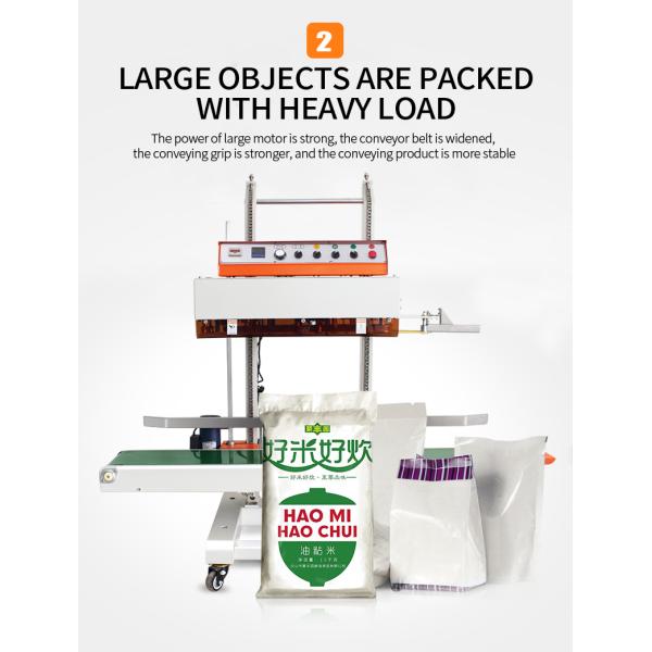 1680*685*1550MM Vertical Continuous Band Sealing Machine for Versatile Packaging