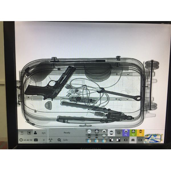 Handheld Baggage And Parcel X Ray Security Scanner Screening Equipment Low Noise