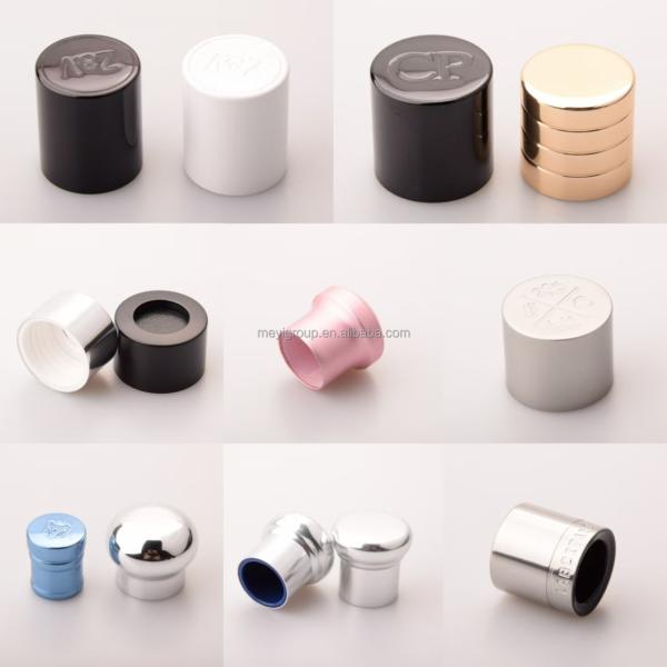 Custom Aluminum Plastic Perfume Bottle Cap for FEA 15mm Pump