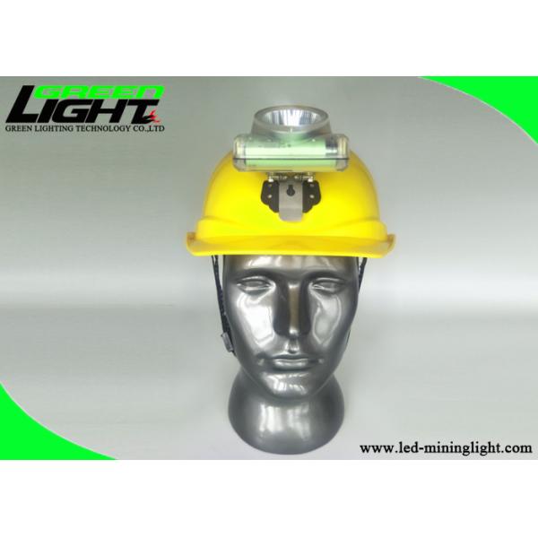 USB Rechargeable Coal Miner Headlight 232lum High Beam Lightweight ABS Shell