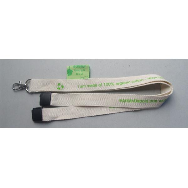 2.0CM Wide 36" Long Eco Friendly Lanyards With Customized Logo