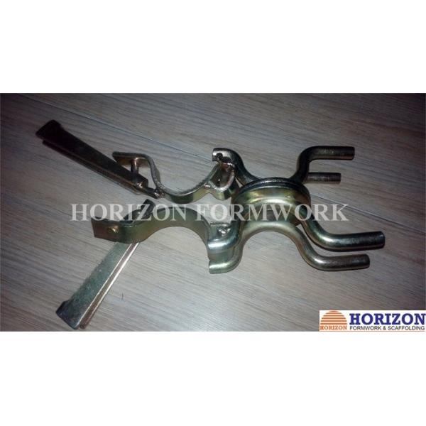 Self Colour Scaffolding Accessories , Double Swivel Coupler Easy Operation