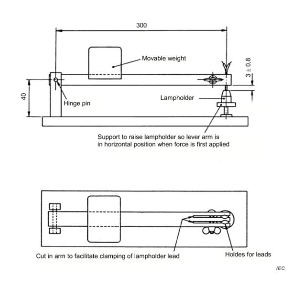 Lighting Chains Pressure Test Device 40mm Height For Lampholder Fixity