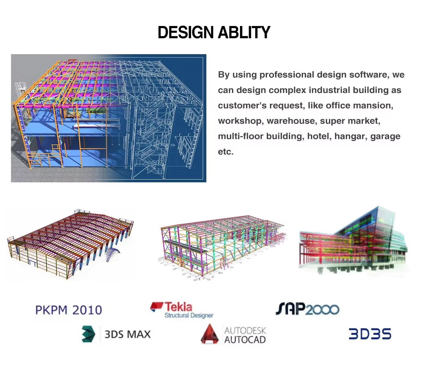 Cheap Price Structural Steel Construction Building Prefabricated Prefab Warehouse Steel Structure