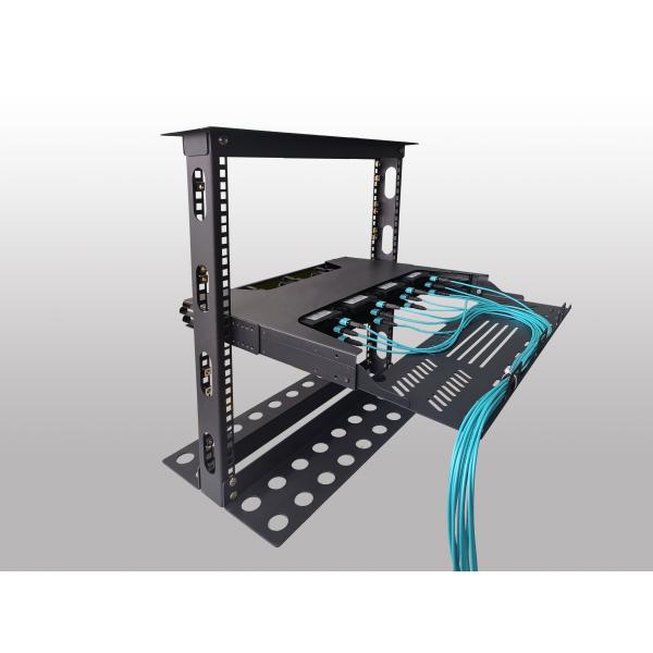 Data Center Ultra High Density MPO/MTP Fiber Optic Patch Panel 1U-144F 2U-288F 4U-576F