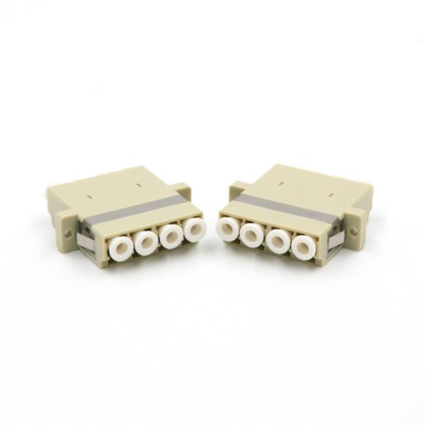 FTTH Optical Fiber LC Upc Adapter Multimode Quad Om1 Om2 Quad Coupler