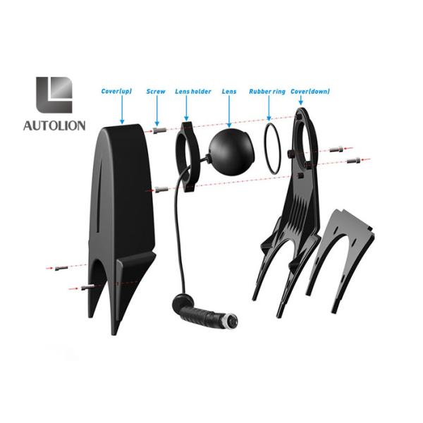 120 Degree View Angle Car Rear View Parking System , Truck Reverse Camera 24V