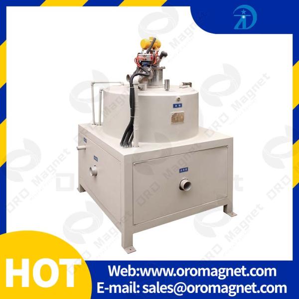 Low Intensity Magnetic Roll Separator , Ceramic Drum Magnetic Separator ore material slurry
