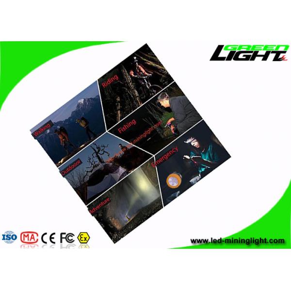 Water Proof / Explosion Proof LED Mining Light Rechargeable 10000 LUX High Beam