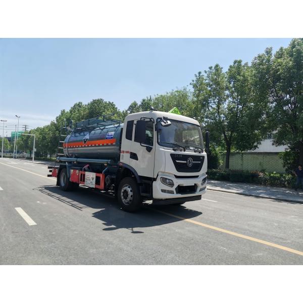 Transportation Cargo Truck 4x2 Dongfeng Tianjin Corrosive Tank Truck Manual Transmission