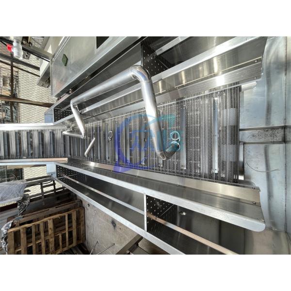 Industrial Shrimp Processing Machine 2280W Practical For Seafood Cooling