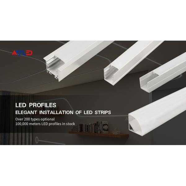 15*15MM Led Strip Channel Diffuser White Aluminium Strip