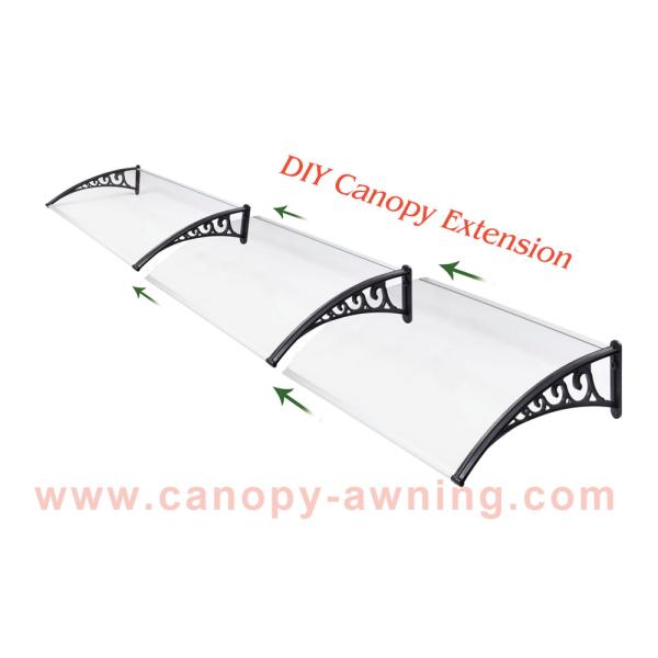 Polycarbonate Awning/Door Canopy