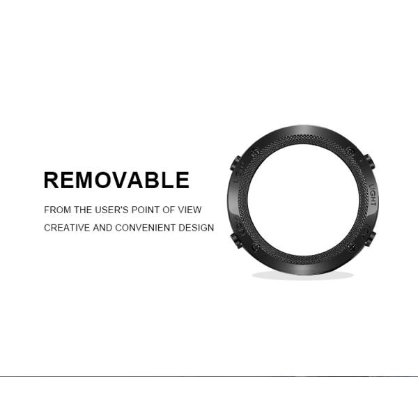 Interchangeable Bezel Silicone Sports Watch , Backlight Lcd Digital Watch