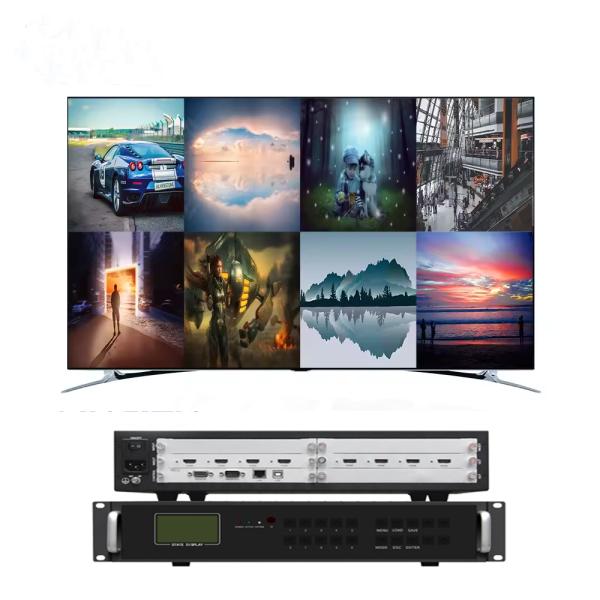 RS232 TCP/IP HDMI Video Wall Controller Designed For Multi-Screen Display Systems