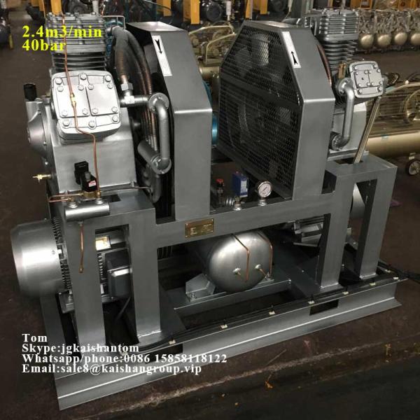 Stable performance 40bar 85cfm High pressure piston air compressor for moulding machine on sale